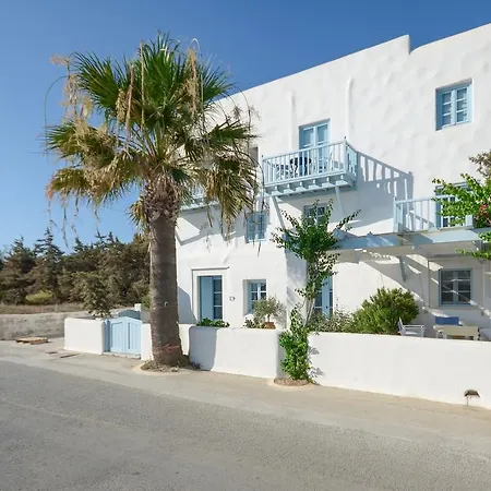 Unique Beachfront Cycladic @ Villa Ágios Prokópios